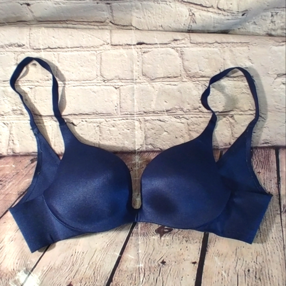 Victoria's Secret 32A Blue Push Up Bra
